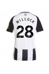 Newcastle United Joe Willock #28 Voetbaltruitje Thuis tenue Dames 2024-25 Korte Mouw